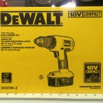 dewalt cordless drill